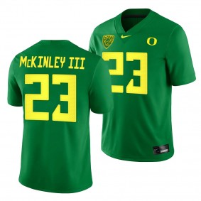Oregon Ducks Verone McKinley III 23 Green 2021-22 College Football Game Jersey Men